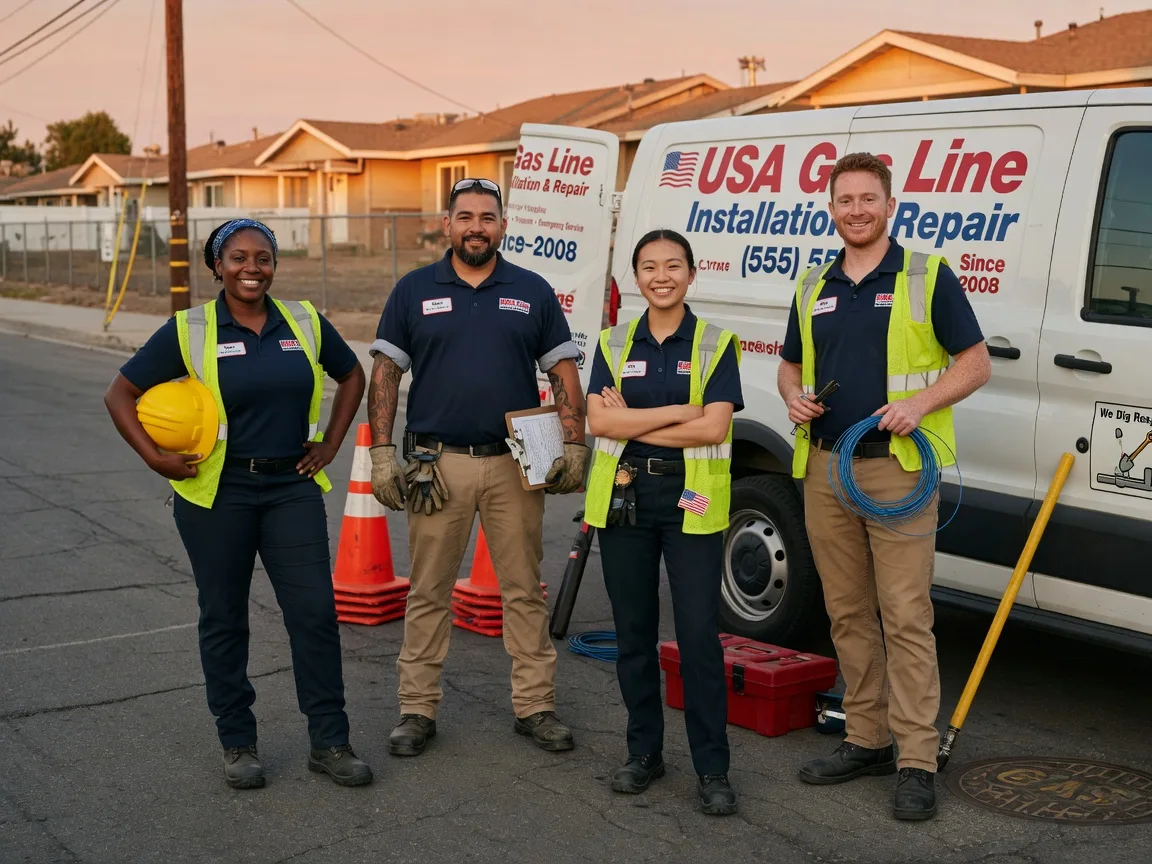 Gas Line Installation company in Byron, MN